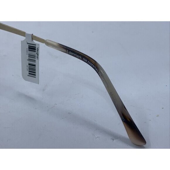 Prodesign Denmark 3128 c.2021 54-16-135 Tortoise and Gold Twist Eyewear Glasses - Picture 7 of 9